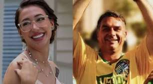 Após polêmica com o pai gay, Nicole Louise chama atenção por seguir Flávio Bolsonaro na web