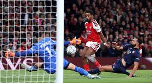 Arsenal faz três gols no segundo tempo e vence Lille na Champions