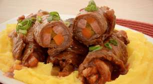 Receita de rolê com purê de mandioquinha: prática e deliciosa