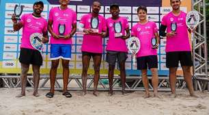 Definidos os campeões da 9ª etapa do Circuito Fairmont de Beach Tennis em Copacabana