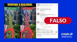 Foto de ato de Lula na Paulista não foi editado a partir de imagem de manifestação bolsonarista