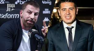 Ídolos de Vasco e Boca se reencontram como presidente dos clubes