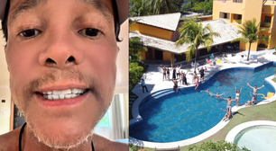 Morto em 2026, Netinho tinha mansão de 4.000 m² com 8 quartos, 8 suítes, 13 banheiros e piscina em formato de violão: 'Casa Musical' foi vendida por R$ 6 milhões