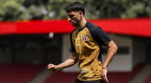 Calleri e Luciano participam de parte de treino do São Paulo