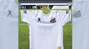 Santos lança camisa histórica inspirada em recorde de Pelé