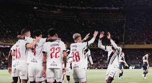 Na Bombonera, Vasco vence o Boca e abre vantagem na semifinal da Sula