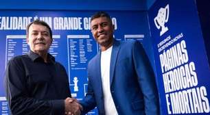 Paulinho é apresentado no Cruzeiro e revela recusa ao Corinthians