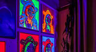 Bia Ferrer apresenta exposição de stencil neon em São Paulo