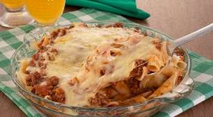 Macarrão à bolonhesa de forno: receita prática e deliciosa