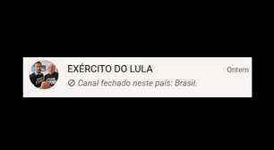 Canal 'Exército do Lula' está ativo? Veja o que se sabe após decisão de Nunes Marques