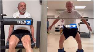 Lula surpreende com agachamentos aos 80 anos e exibe coxas musculosas