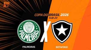 Palmeiras x Botafogo: onde assistir, escalações e arbitragem