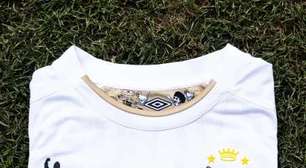 Santos lança camisa de R$ 1.091 inspirada em Pelé; saiba mais