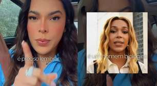 Ex-BBB Emilly Araújo declara apoio a Flávio Bolsonaro e rasga transfobia sobre Erika Hilton: "Um homem"
