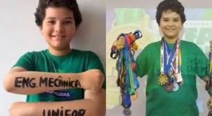 Aos 10 anos, menino é aprovado em vestibular de Engenharia: 'Nunca é cedo demais'