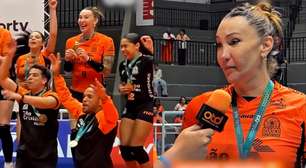 Tifanny desabafa após título no vôlei em possível último jogo: 'Não está fácil para a mulher trans'