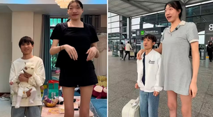 Influencer chinesa, de 2m18, morre aos 26 anos após complicações de saúde