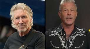 Roger Waters detona James Hetfield após fala sobre política: "imbecil sem empatia"
