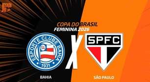 Bahia x São Paulo (feminino): onde assistir, escalações e arbitragem
