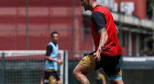 Luciano e Calleri treinam e devem reforçar o São Paulo contra o Vasco