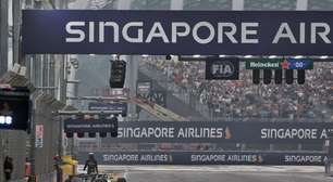 F1: Batida de Russell na sprint de Singapura esgotou estoque de peças da Mercedes