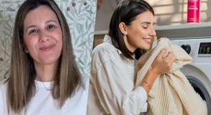 María Sánchez, especialista em limpeza: "Para limpar a máquina de lavar profundamente, uso oxigênio ativo com papel-toalha na borracha e bicarbonato no tambor."