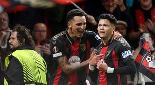Bournemouth conta com gols brasileiros para vencer na Europa League