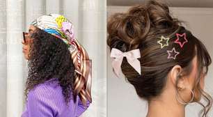 Acessórios de cabelo dos anos 90 estão de volta: 5 ideias para complementar o look