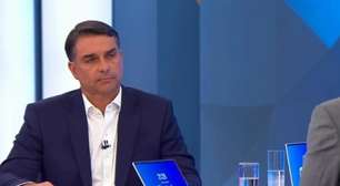 Flávio Bolsonaro almoça com chefões da Globo horas antes de sabatina no 'Jornal Nacional'