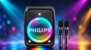 Vale pagar R$ 1.399 na nova Philips TAX3000M? Testamos a caixa de som feita para festas e karaokê