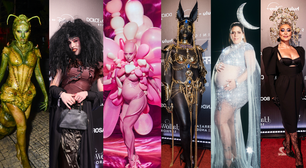 Sabrina Sato leva 13 horas para surgir careca, rosa e grávida; Iza pinta o corpo inteiro de preto para virar Anúbis e Paulo Gustavo ganha homenagem icônica no Halloween da Sephora 2026: veja +50 fotos