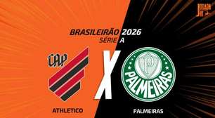 Athletico x Palmeiras: onde assistir, escalações e arbitragem