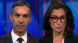 César Tralli e Renata Vasconcellos noticiam no 'Jornal Nacional' a demissão de chefão da Globo: 'Inadequada'