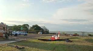 Duas pessoas morrem em acidente de avião no interior de SP