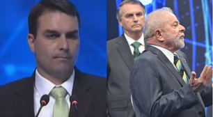 Desmaio e alfinetada em adversário 'nanico': relembre histórico de Flávio Bolsonaro e Lula em debates