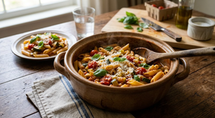 Faça esse macarrão de preguiçoso saudável ainda hoje em sua casa