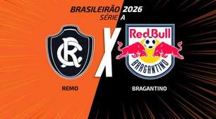 Remo x Bragantino: onde assistir, escalações e arbitragem