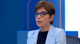 Renata Lo Prete dá bronca em Flávio Bolsonaro durante a sabatina da Globo