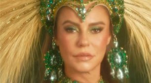 Paolla Oliveira mostra look para coroação na Imperatriz Leopoldinense