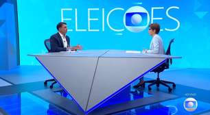 Renata Lo Prete tem atritos com Flávio Bolsonaro e passa no teste em sabatina horas após o candidato almoçar com cúpula da Globo