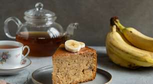Receita: Bolo de banana fit e funcional
