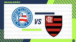 Bahia recebe o Flamengo e busca se aproximar do G-4 do Brasileirão