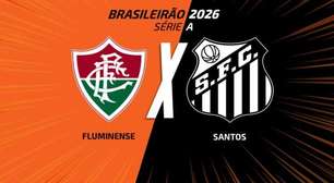 Fluminense x Santos, AO VIVO, com a Voz do Esporte, às 20h