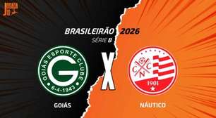Goiás x Náutico: onde assistir, escalações e arbitragem