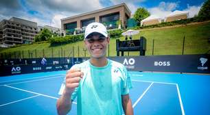 Livas Damázio é campeão do Australian Open Junior Series South America e disputará seu 1º Grand Slam na carreira