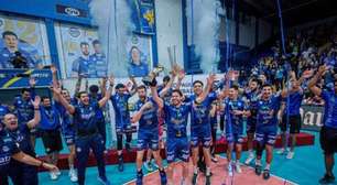 Bruninho comemora atuação no tie-break e exalta jovens do Vôlei Renata