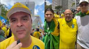 Eleitores de Flávio Bolsonaro viajam mais de mil km para participar de ato em SP: 'Minha bandeira é a família'