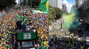Ato de Flávio Bolsonaro na Avenida Paulista reuniu 71,9 mil pessoas em seu ápice, diz monitor da USP