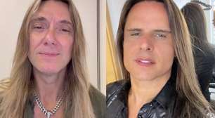 Edu Falaschi e Marlus Viana, vocalista do Calcinha Preta, combinam encontro para recriar vídeo viral