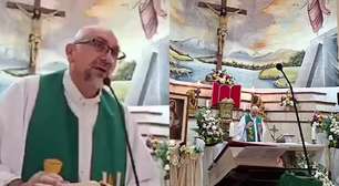 Padre falou sobre morte pouco antes de ser atingido por crucifixo: 'Todos nós vamos morrer'